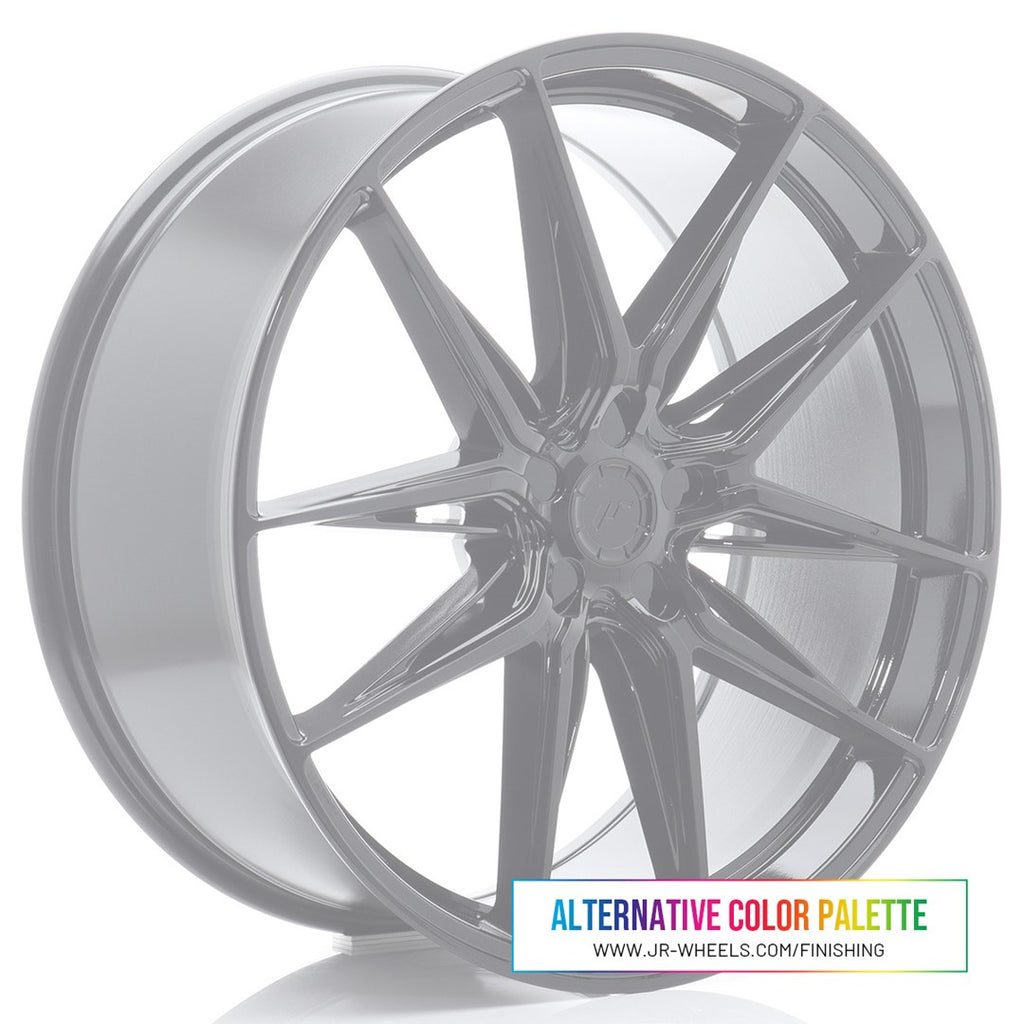 Cerchio in Lega JAPAN RACING JR44 22x9.5 ET15-40 5H con foratura su misura Custom Finish