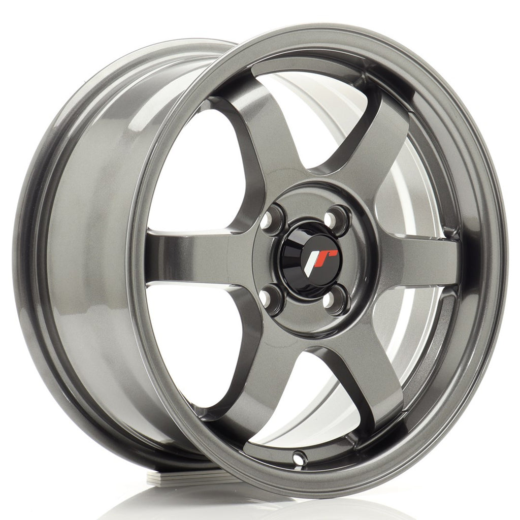 Cerchio in Lega JAPAN RACING JR3 15x7 ET40 4x100 Gun Metal