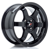 Cerchio in Lega JAPAN RACING JR3 15x7 ET40 4x100 Gloss Black