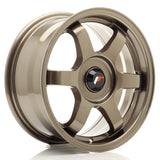 Cerchio in Lega JAPAN RACING JR3 15x7 ET25-42 con foratura su misura Bronze