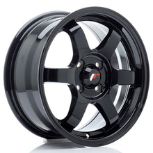 Carica l'immagine nel visualizzatore di Gallery, Cerchio in Lega JAPAN RACING JR3 15x7 ET25 4x100 Gloss Black