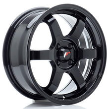 Load image into Gallery viewer, Cerchio in Lega JAPAN RACING JR3 16x7 ET25 4x100 Gloss Black