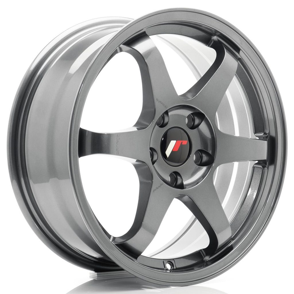 Cerchio in Lega JAPAN RACING JR3 17x7 ET40 4x114,3 Gun Metal