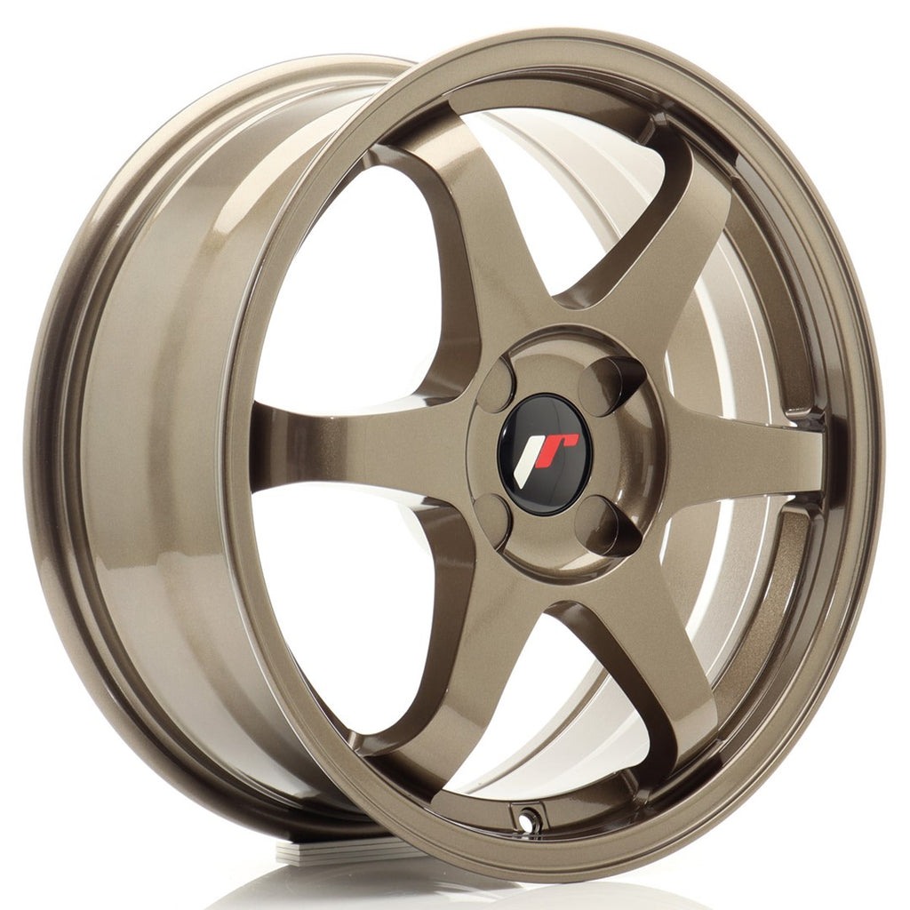 Cerchio in Lega JAPAN RACING JR3 17x7 ET20-42 4H con foratura su misura Bronze