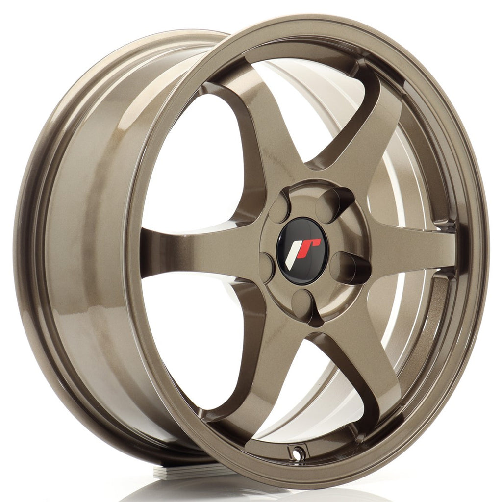 Cerchio in Lega JAPAN RACING JR3 17x7 ET20-42 5H con foratura su misura Bronze