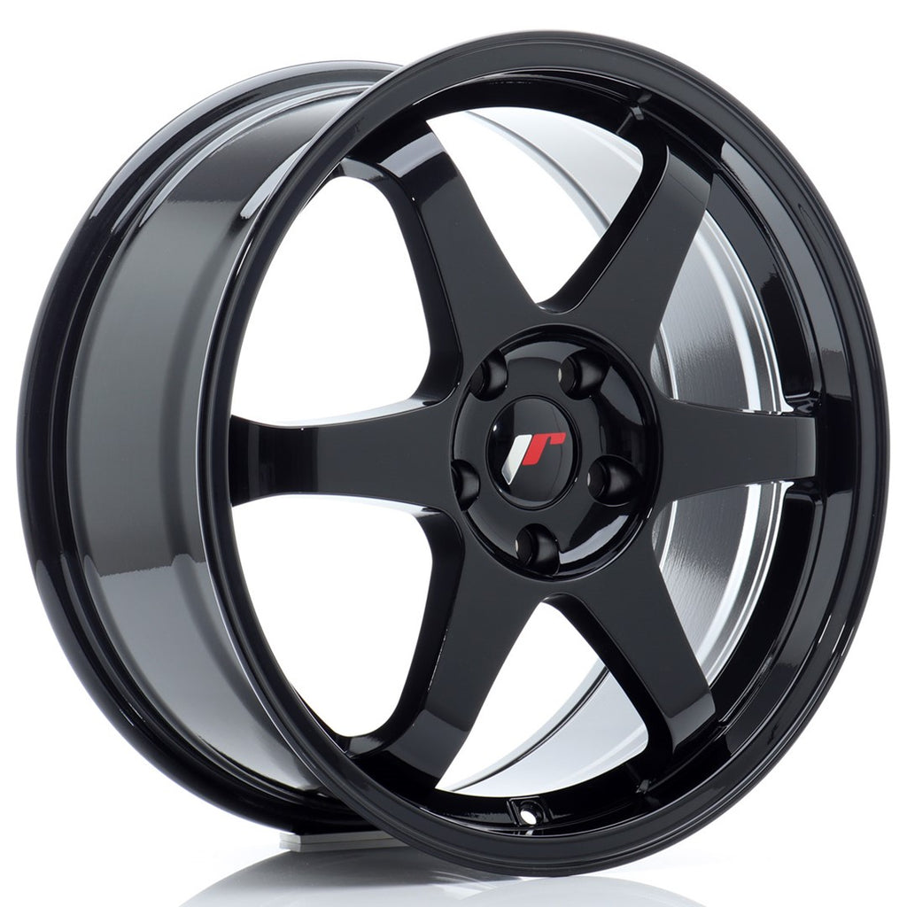 Cerchio in Lega JAPAN RACING JR3 18x8 ET40 5x114.3 Gloss Black