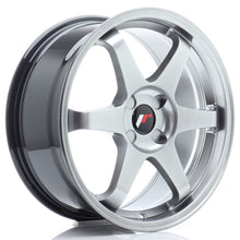 Load image into Gallery viewer, Cerchio in Lega JAPAN RACING JR3 18x8 ET20-45 4H con foratura su misura Hyper Black