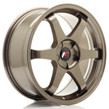 Cerchio in Lega JAPAN RACING JR3 18x8 ET20-45 5H con foratura su misura Bronze