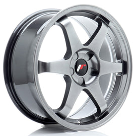 Cerchio in Lega JAPAN RACING JR3 18x8 ET20-45 5H con foratura su misura Hyper Black