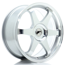 Cerchio in Lega JAPAN RACING JR3 18x8 ET43 5x114,3 Silver Machined