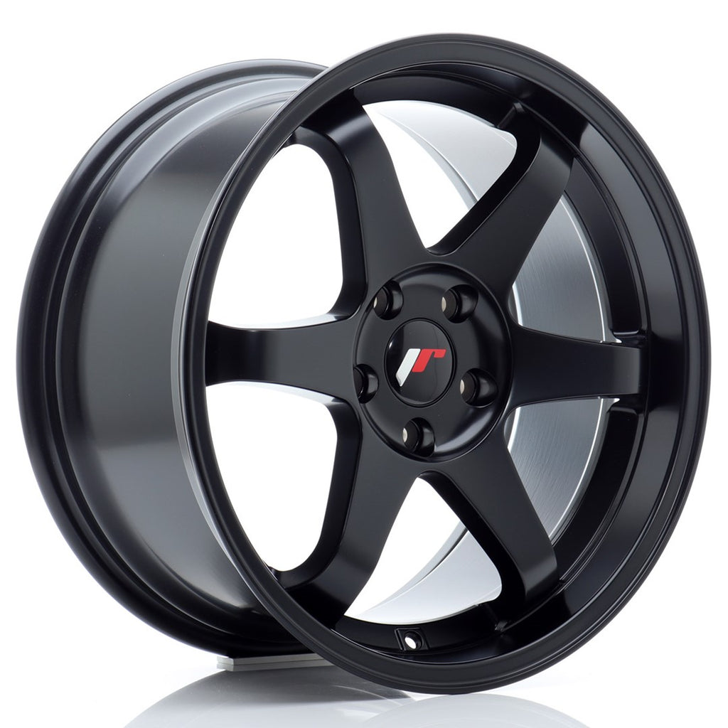 Cerchio in Lega JAPAN RACING JR3 18x9 ET35 5x114.3 Matt Black