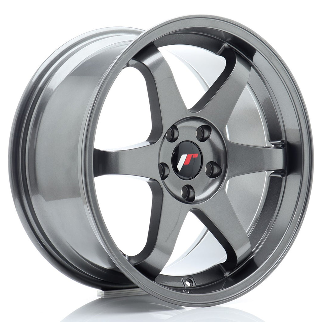 Cerchio in Lega JAPAN RACING JR3 18x9 ET35 5x114.3 Gun Metal