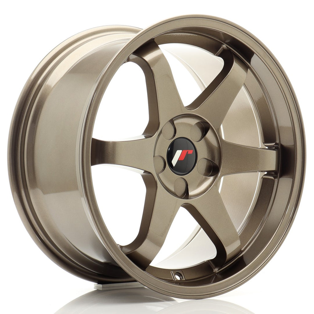 Cerchio in Lega JAPAN RACING JR3 18x9 ET15-40 5H con foratura su misura Bronze