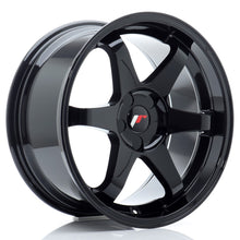 Load image into Gallery viewer, Cerchio in Lega JAPAN RACING JR3 18x9 ET15-40 5H con foratura su misura Gloss Black