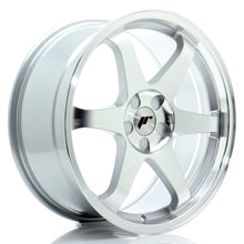 Load image into Gallery viewer, Cerchio in Lega JAPAN RACING JR3 19x8.5 ET20-42 5H con foratura su misura Silver Machined Face
