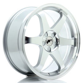 Cerchio in Lega JAPAN RACING JR3 19x8.5 ET20-42 5H con foratura su misura Silver Machined Face