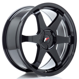 Cerchio in Lega JAPAN RACING JR3 19x8.5 ET20-42 5H con foratura su misura Gloss Black