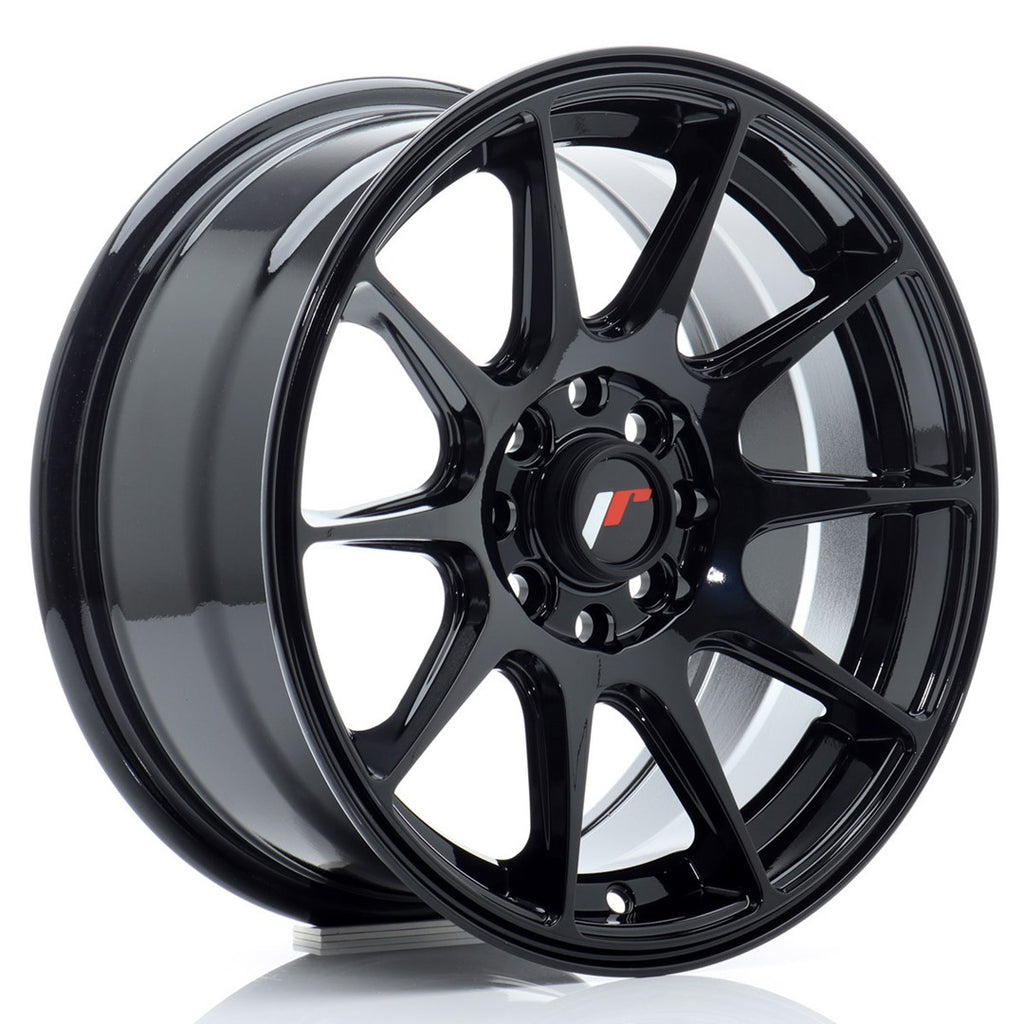 Cerchio in Lega JAPAN RACING JR11 15x7 ET30 4x100/108 Gloss Black