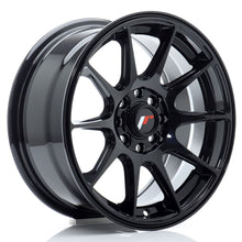 Carica l&#39;immagine nel visualizzatore di Gallery, Cerchio in Lega JAPAN RACING JR11 15x7 ET30 4x100/108 Gloss Black