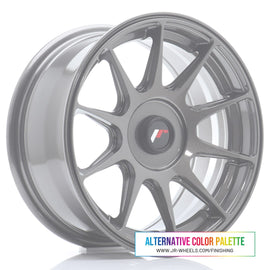 Cerchio in Lega JAPAN RACING JR11 15x7 ET20-30 con foratura su misura Custom Finish
