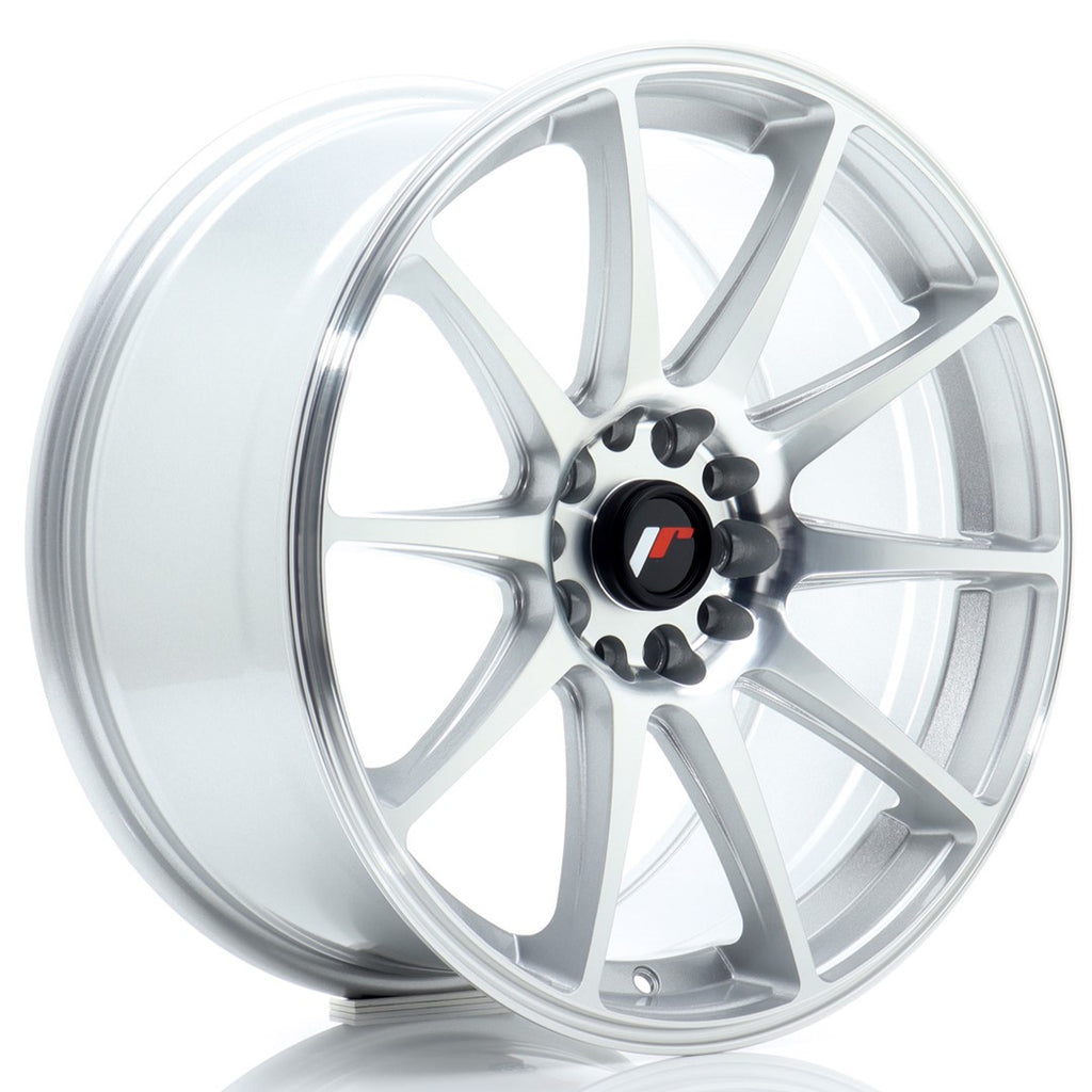Cerchio in Lega JAPAN RACING JR11 18x8,5 ET30 5x114/120 Silver Machined Face