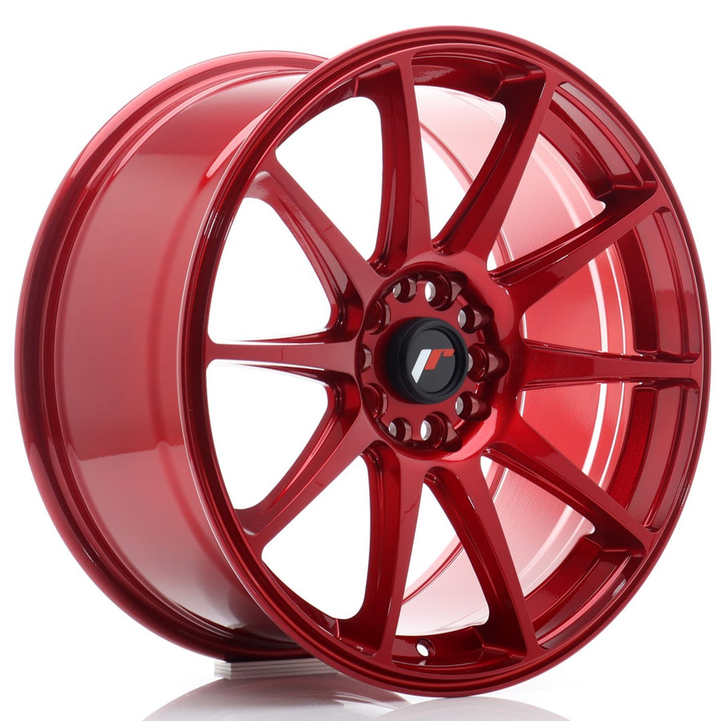 Cerchio in Lega JAPAN RACING JR11 18x8,5 ET40 5x112/114 Platinum Red
