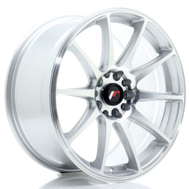Cerchio in Lega JAPAN RACING JR11 18x8,5 ET35 5x100/108 Silver Machined Face