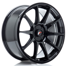 Load image into Gallery viewer, Cerchio in Lega JAPAN RACING JR11 18x8,5 ET20-40 5H con foratura su misura Gloss Black