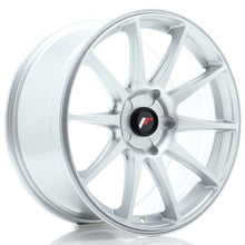Carica l&#39;immagine nel visualizzatore di Gallery, Cerchio in Lega JAPAN RACING JR11 18x8.5 ET20-40 5H con foratura su misura Hyper Silver