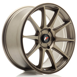 Cerchio in Lega JAPAN RACING JR11 18x8,5 ET20-40 5H con foratura su misura Matt Bronze