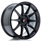 Cerchio in Lega JAPAN RACING JR11 18x8.5 ET20-40 5H con foratura su misura Matt Black