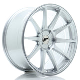 Cerchio in Lega JAPAN RACING JR11 19x9.5 ET15-35 5H con foratura su misura Hyper Silver