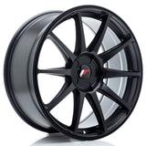 Cerchio in Lega JAPAN RACING JR11 19x8.5 ET20-42 5H con foratura su misura Matt Black