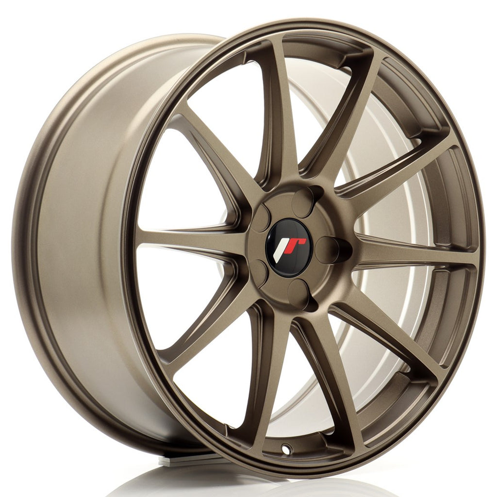 Cerchio in Lega JAPAN RACING JR11 19x8.5 ET20-42 5H con foratura su misura Matt Bronze