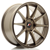 Cerchio in Lega JAPAN RACING JR11 19x8.5 ET20-42 5H con foratura su misura Matt Bronze