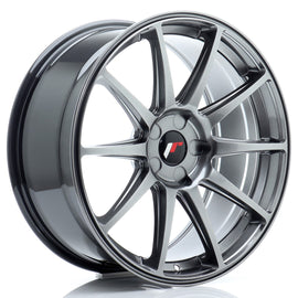 Cerchio in Lega JAPAN RACING JR11 19x8.5 ET42 5x112 Hyper Black