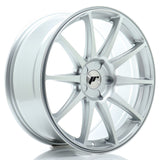 Cerchio in Lega JAPAN RACING JR11 19x8.5 ET20-42 5H con foratura su misura Hyper Silver