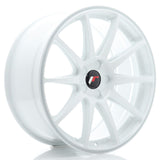 Cerchio in Lega JAPAN RACING JR11 19x8.5 ET20-42 5H con foratura su misura White