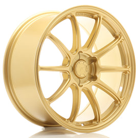 Cerchio in Lega JAPAN RACING SL04 18x8 ET20-35 5H con foratura su misura Gold