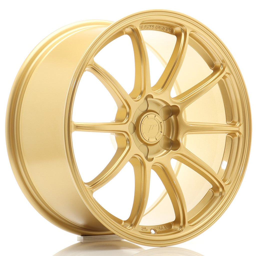 Cerchio in Lega JAPAN RACING SL04 18x8,5 ET20-42 5H con foratura su misura Gold