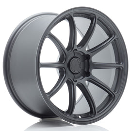 Cerchio in Lega JAPAN RACING SL04 18x9,5 ET20-35 5H con foratura su misura Matt Gun Metal