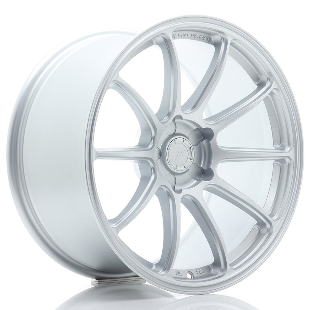 Cerchio in Lega JAPAN RACING SL04 Flow Formed 18x9,5 ET20-35 5H con foratura su misura Matt Silver