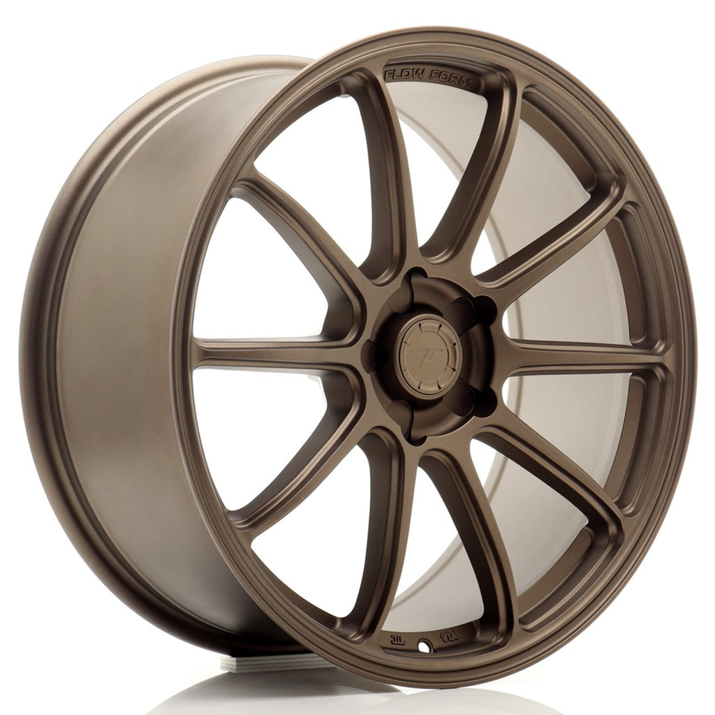 Cerchio in Lega JAPAN RACING SL04 Flow Formed 19x8 ET20-40 5H con foratura su misura Matt Bronze