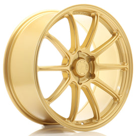 Cerchio in Lega JAPAN RACING SL04 19x8.5 ET20-45 5H con foratura su misura Gold