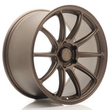 Cerchio in Lega JAPAN RACING SL04 19x9.5 ET20-45 5H con foratura su misura Matt Bronze