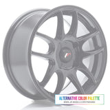 Cerchio in Lega JAPAN RACING JR29 15x8 ET20-50 4H con foratura su misura Custom Finish