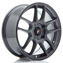 Load image into Gallery viewer, Cerchio in Lega JAPAN RACING JR29 16x7 ET20-42 4H con foratura su misura Hyper Gray