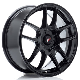 Cerchio in Lega JAPAN RACING JR29 16x7 ET20-42 5H con foratura su misura Gloss Black