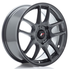 Load image into Gallery viewer, Cerchio in Lega JAPAN RACING JR29 16x7 ET20-42 5H con foratura su misura Hyper Gray