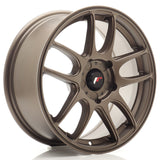 Cerchio in Lega JAPAN RACING JR29 16x7 ET20-42 5H con foratura su misura Matt Bronze